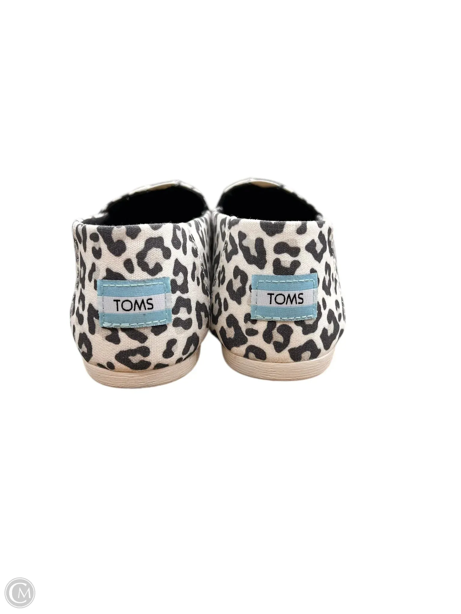 Shoes Flats By Toms In Aqua, Size: 8