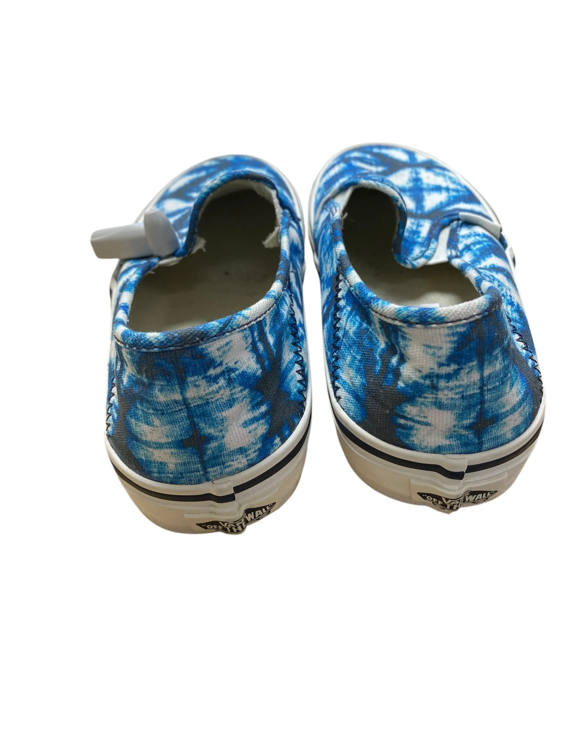 Shoes Flats By Vans In Blue, Size: 8.5