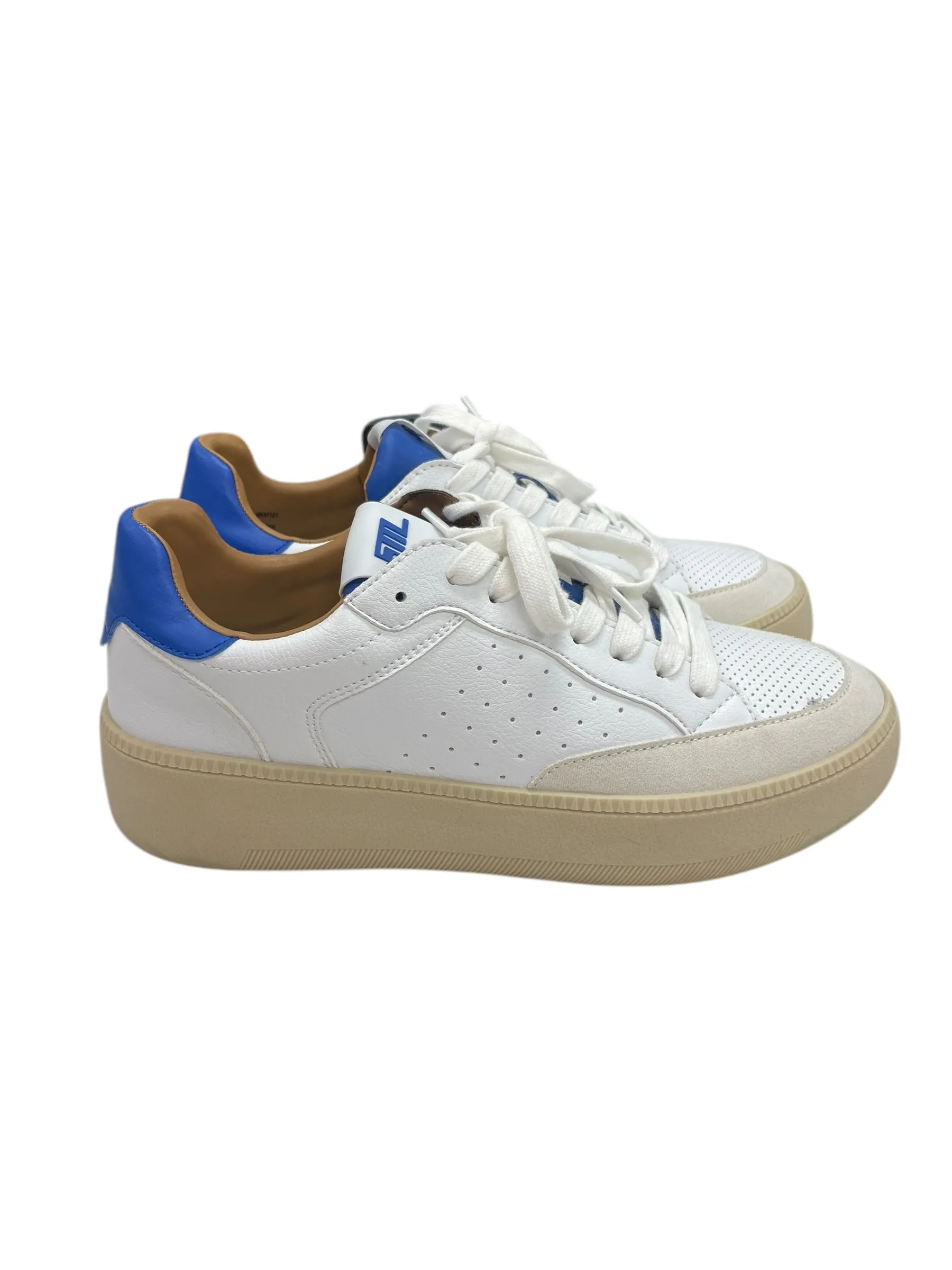 Shoes Sneakers Platform By Steve Madden In White, Size: 10