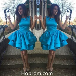 Short Homecoming Dresses Charming Girls Graduation Gowns