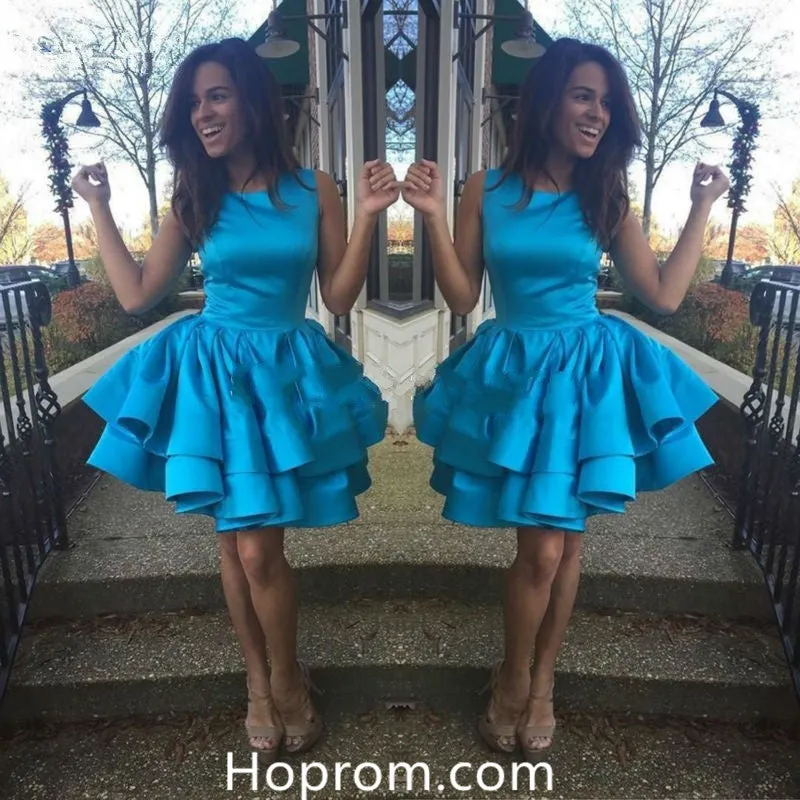 Short Homecoming Dresses Charming Girls Graduation Gowns