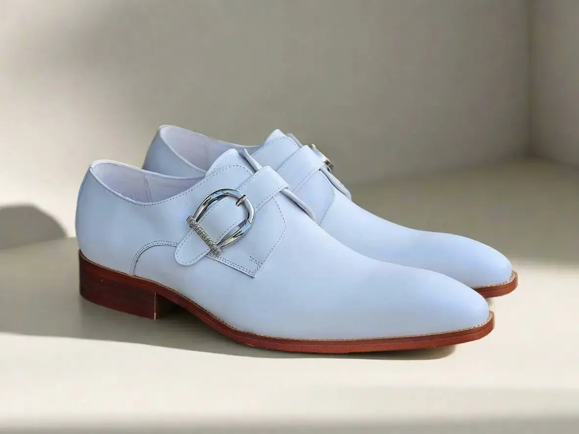 Signature Buckle Monk Strap Shoe