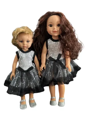 Silver Tutu Dress (s)