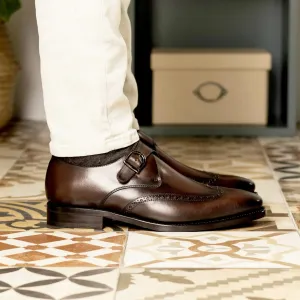 Single Strap Monk Brown