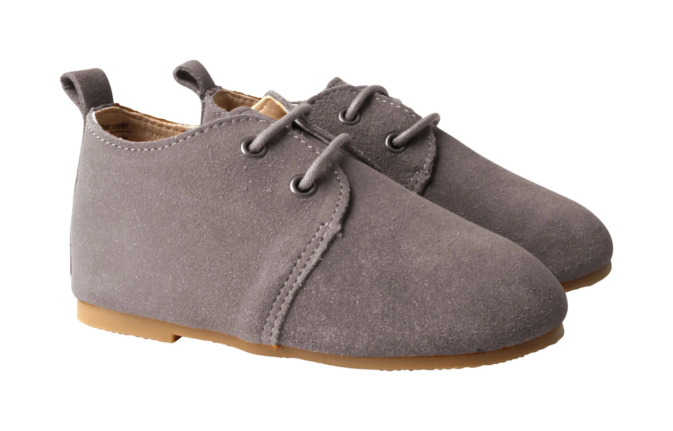 Slate - Oxfords - US Size 5-8 - Hard Sole