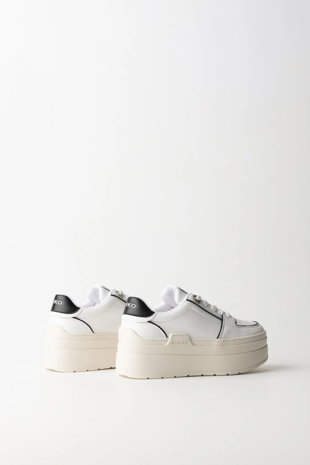 Sneakers Bicolore con Platform
