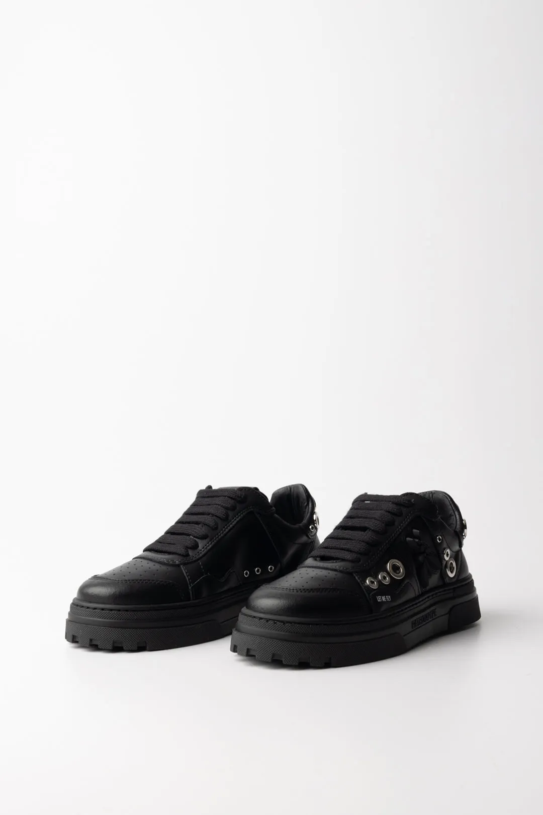 Sneakers con Inserti Eyelets