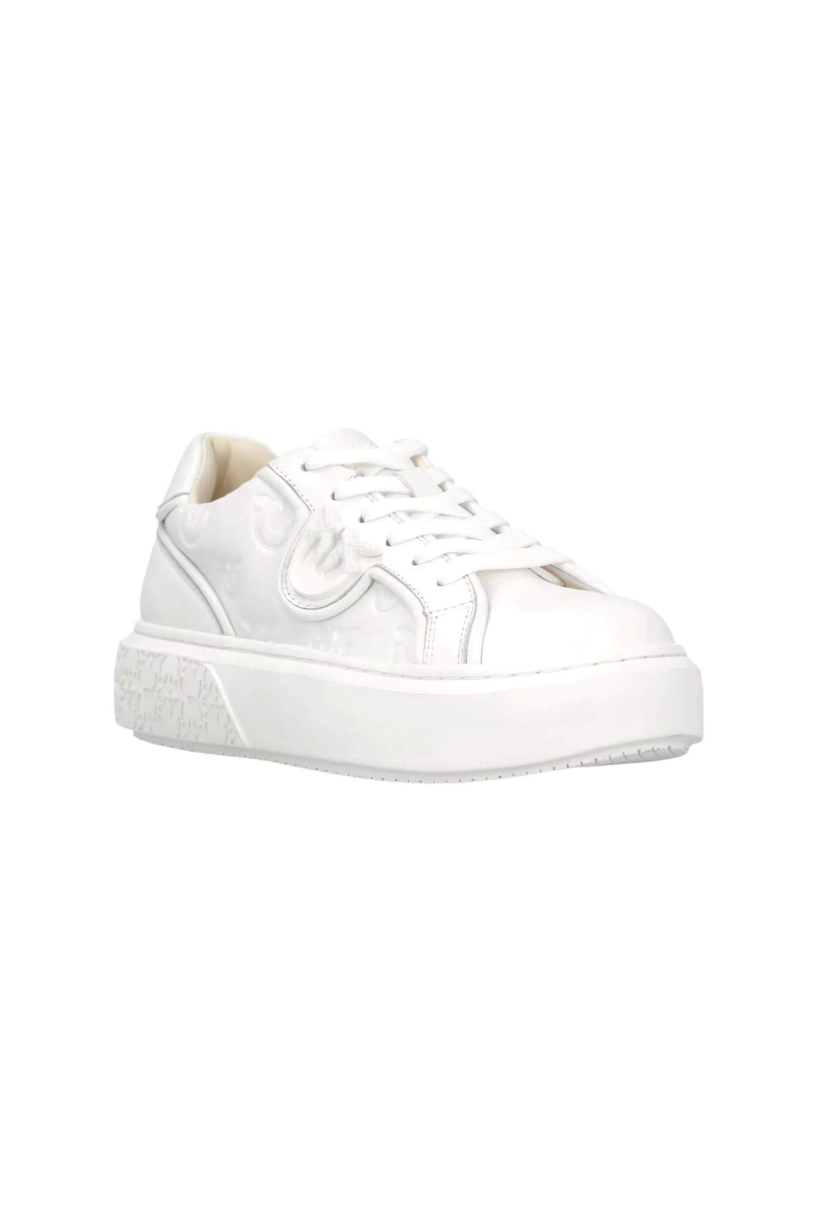 Sneakers con Platform e Insert Omonogram