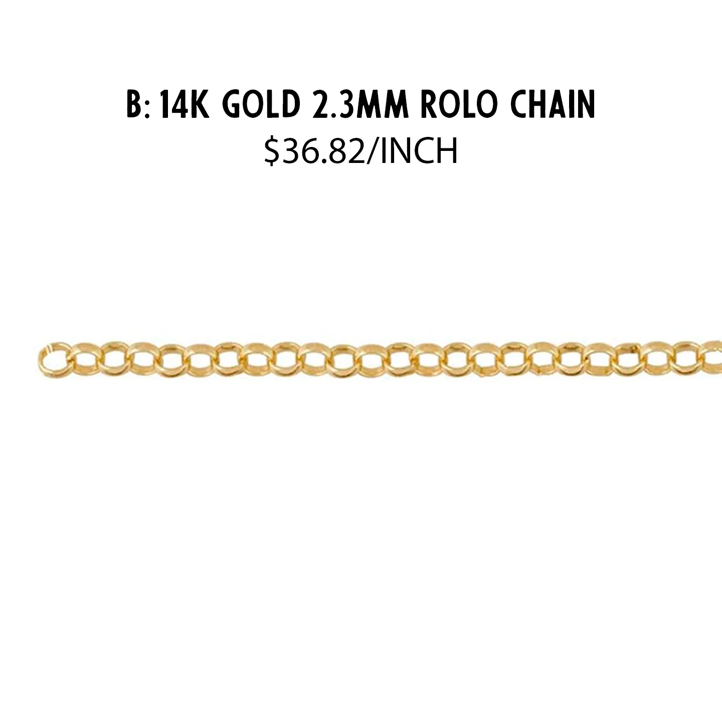 Solid Gold Permanent Jewelry - Deposit Only