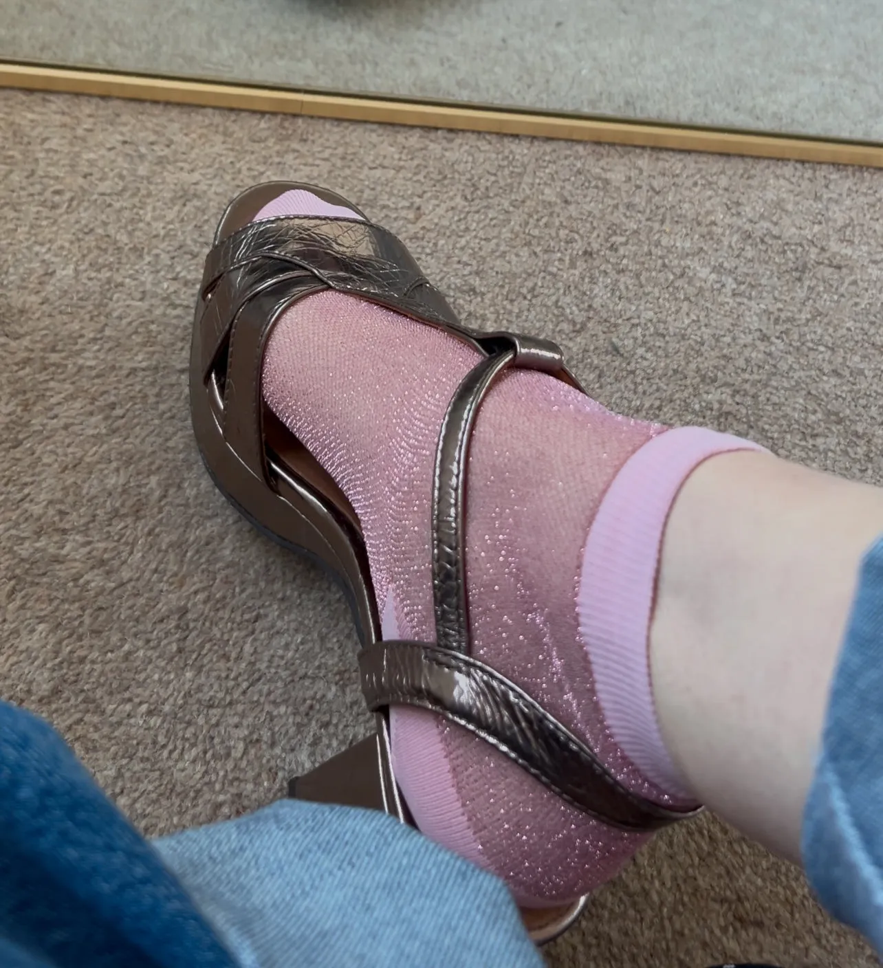 Sparkly Party Socks