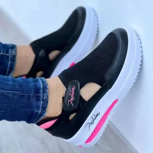 Spring Women Sneakers Platform Casual Breathable Sport