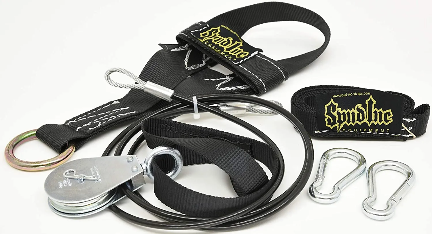 Spud Low Econo Pulley Lat Seated Row Machine Cable Attachment Leg Curl
