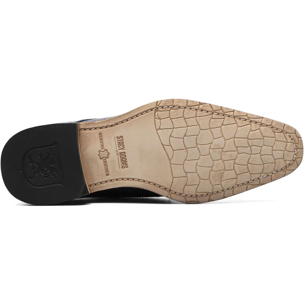 Stacy Adams TEDESCO Blue Cap Toe Oxford Shoes