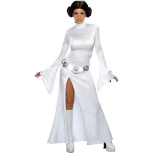 Star Wars Princess Leia Costume Dress Women's Outfit