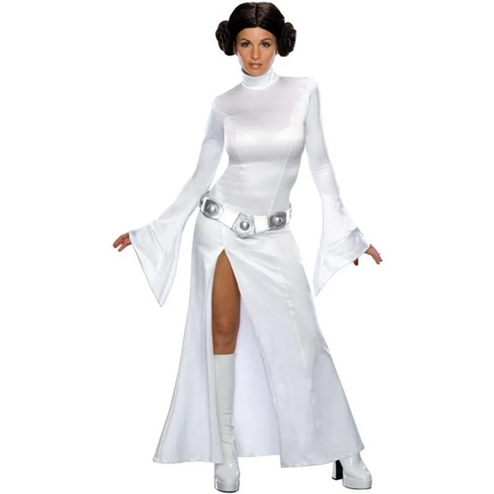 Star Wars Princess Leia Costume Dress Women's Outfit
