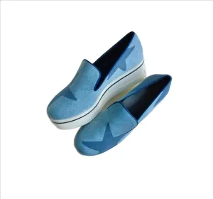 Stella McCartney Binx Denim sneakers loafers vegan