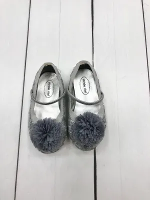 Stride Rite Silver Child Shoe Size 6 Flats
