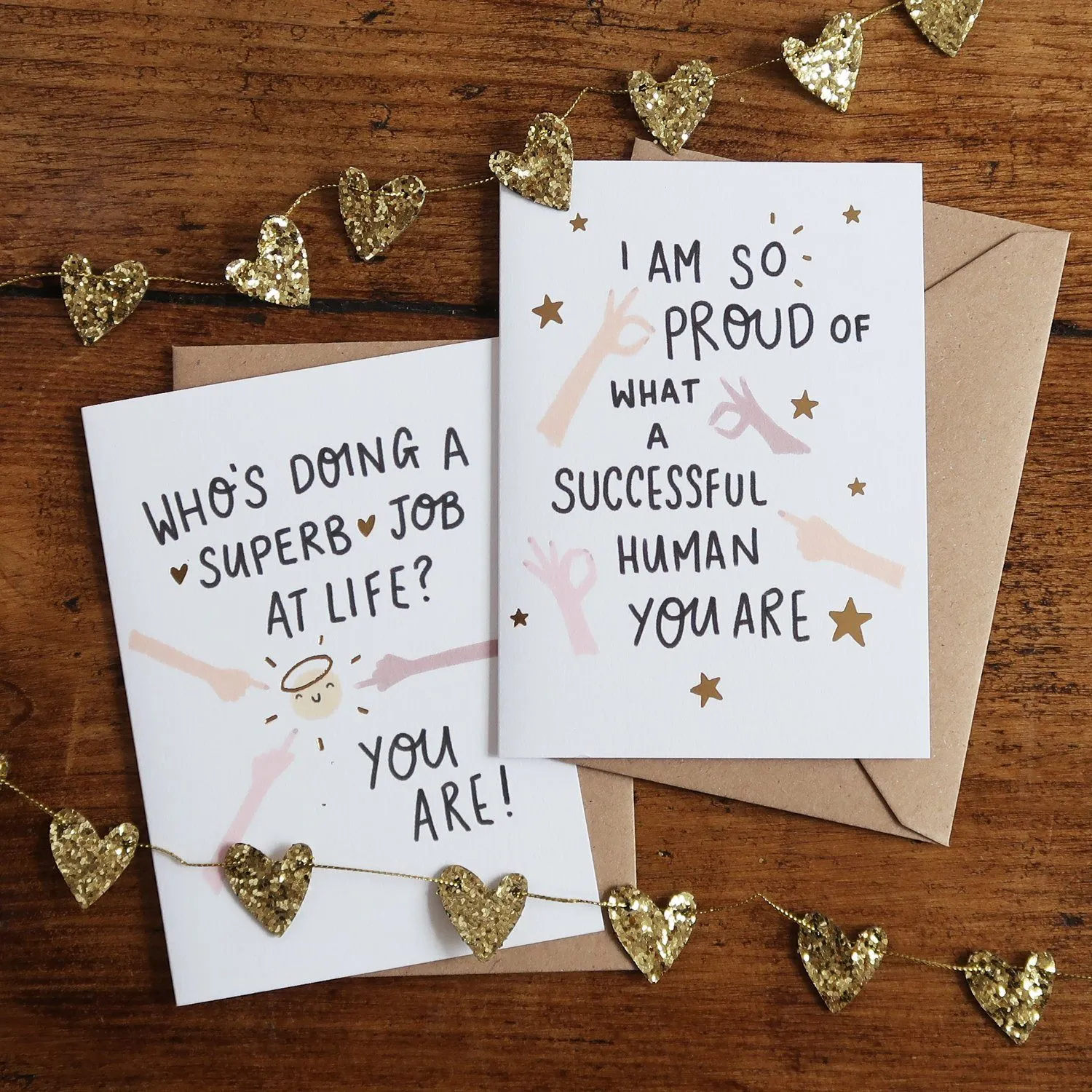 Successful Human Greetings Card