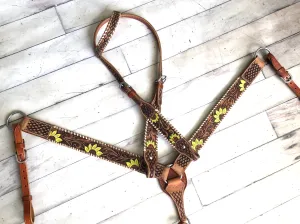 Sunflower Whip Stitch Tack Set