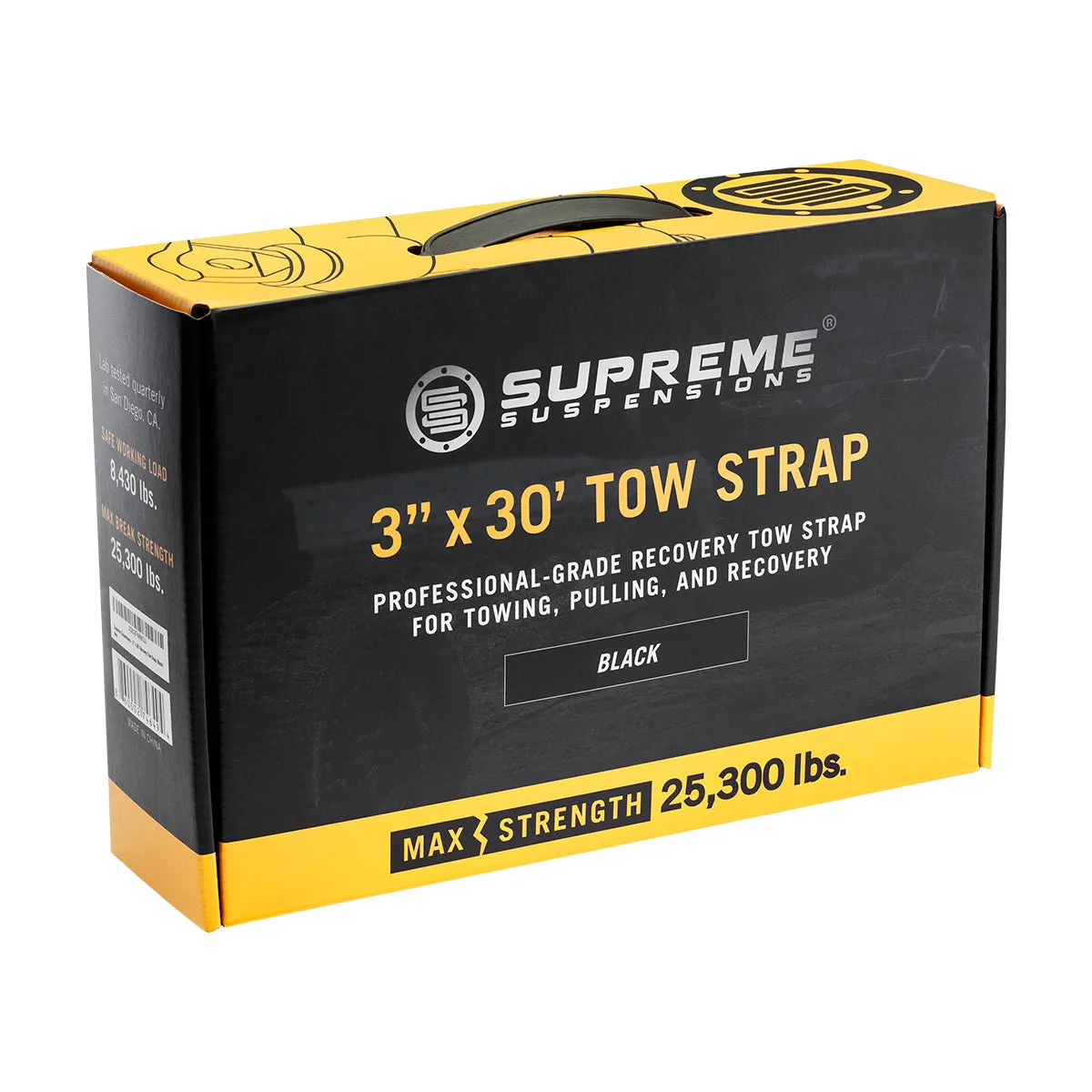 Supreme Suspensions® Recovery Tow Strap Kit