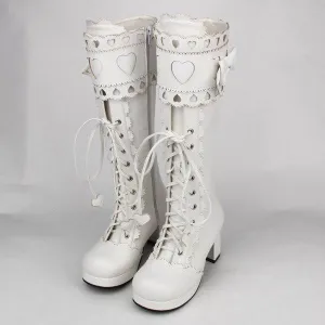 Tall Lolita Princess Boots