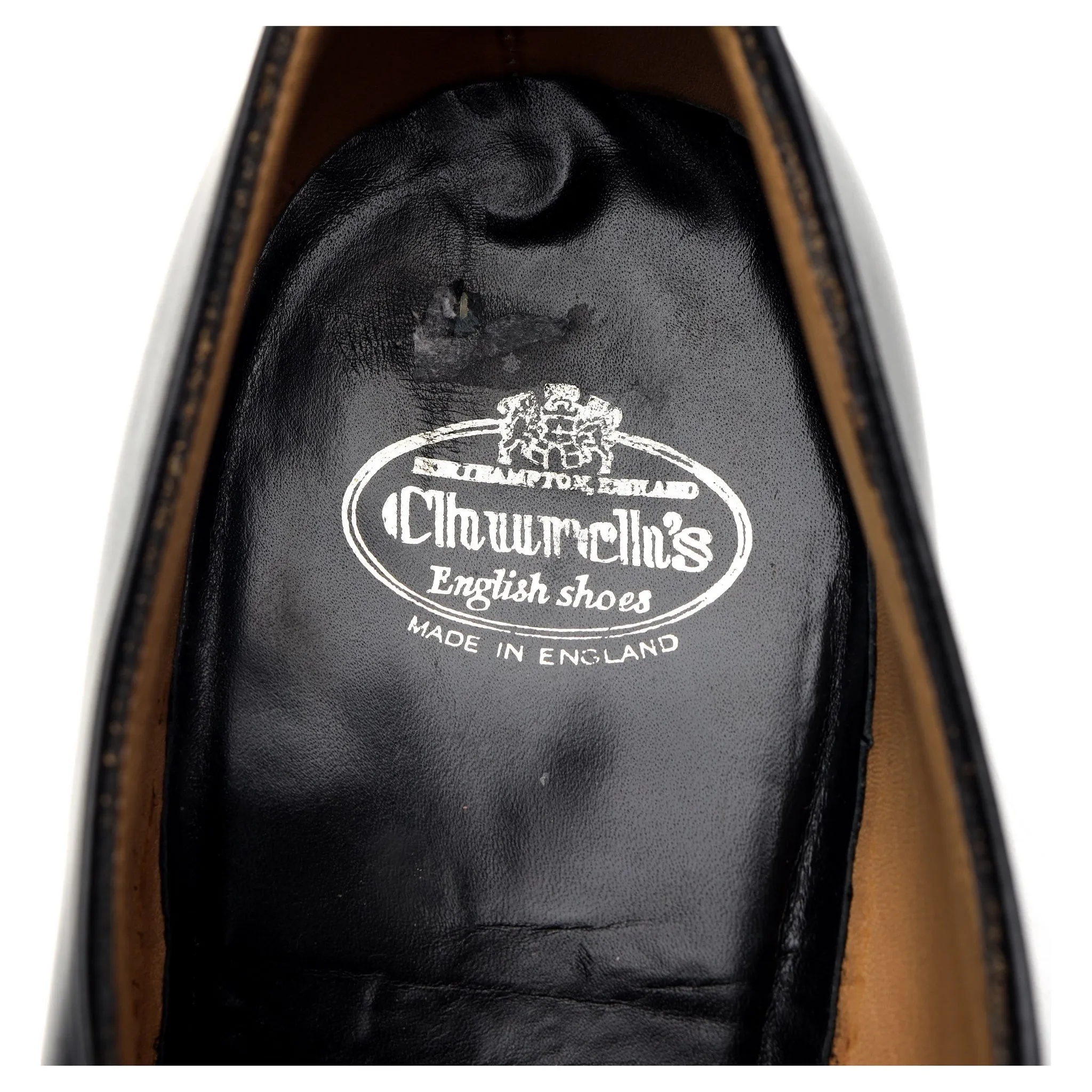 'Tokyo' Black Leather Monk Strap UK 7.5 F