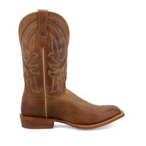 'Twisted X' Men's 12" Rancher Western Square Toe - Cocoa Brown