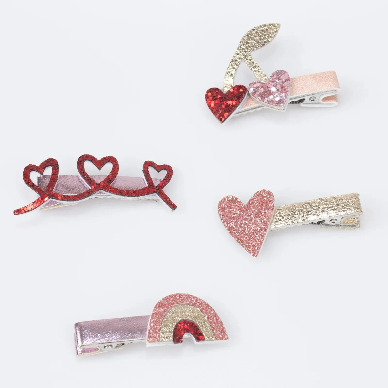 Valentine's Hair Clips
