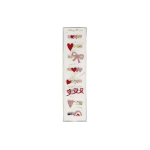 Valentines Hair Clips