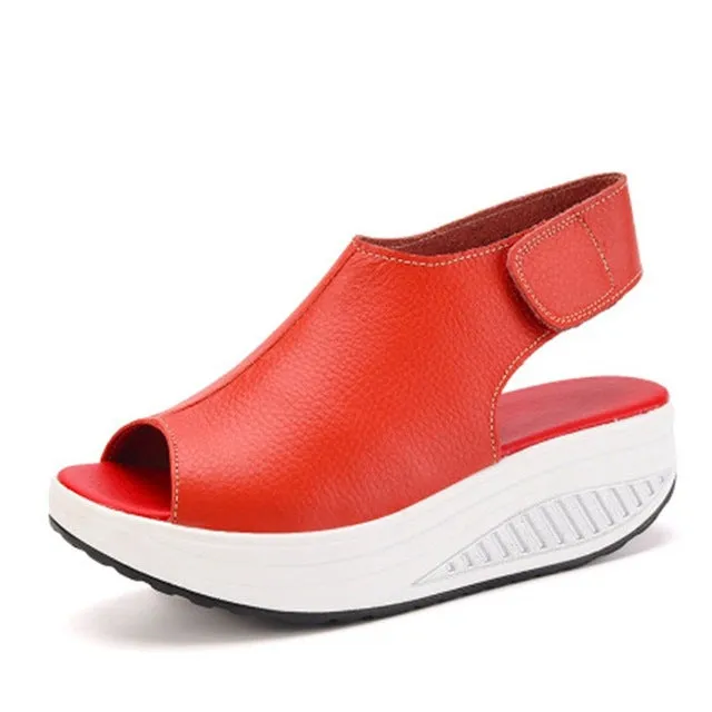 Vintage Wedges Platform Shoes