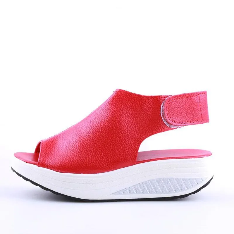 Vintage Wedges Platform Shoes