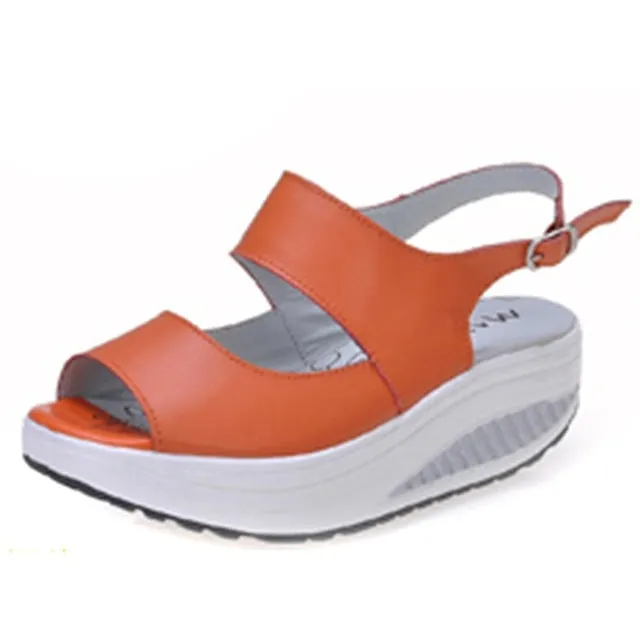 Vintage Wedges Platform Shoes