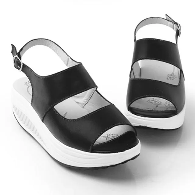 Vintage Wedges Platform Shoes