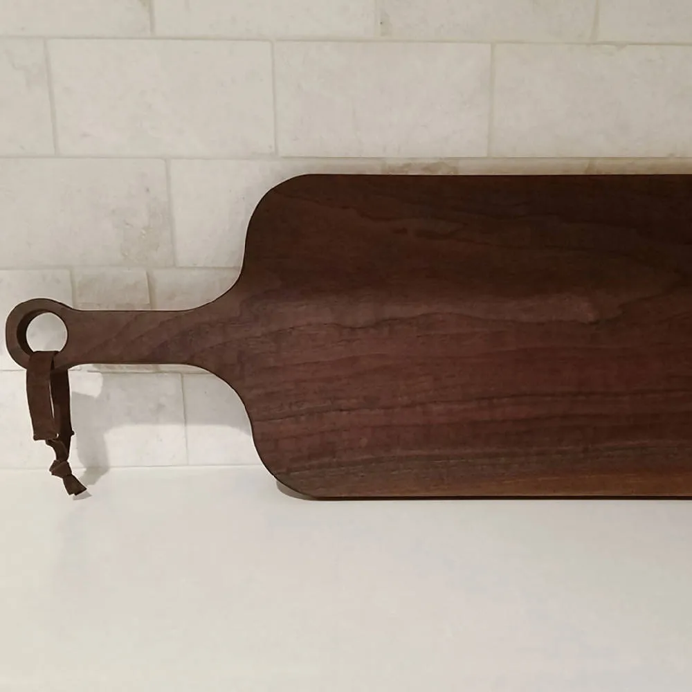 Walnut Padddle Cutting/Serving Board