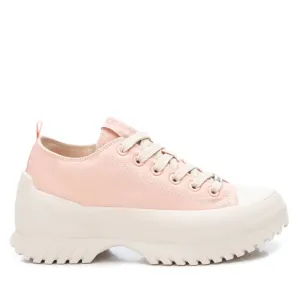 Women's Canvas Platform Sneakers By XTI_170802_Light/Pastel Pink