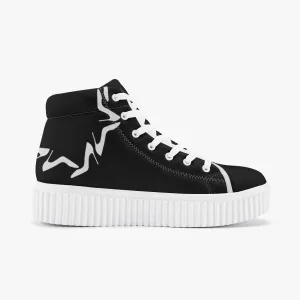 Women’s High Top Platform Sneakers 'Boss lady O'