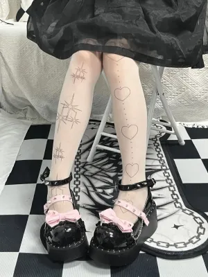Y2k Lolita Platform Shoes UB99228