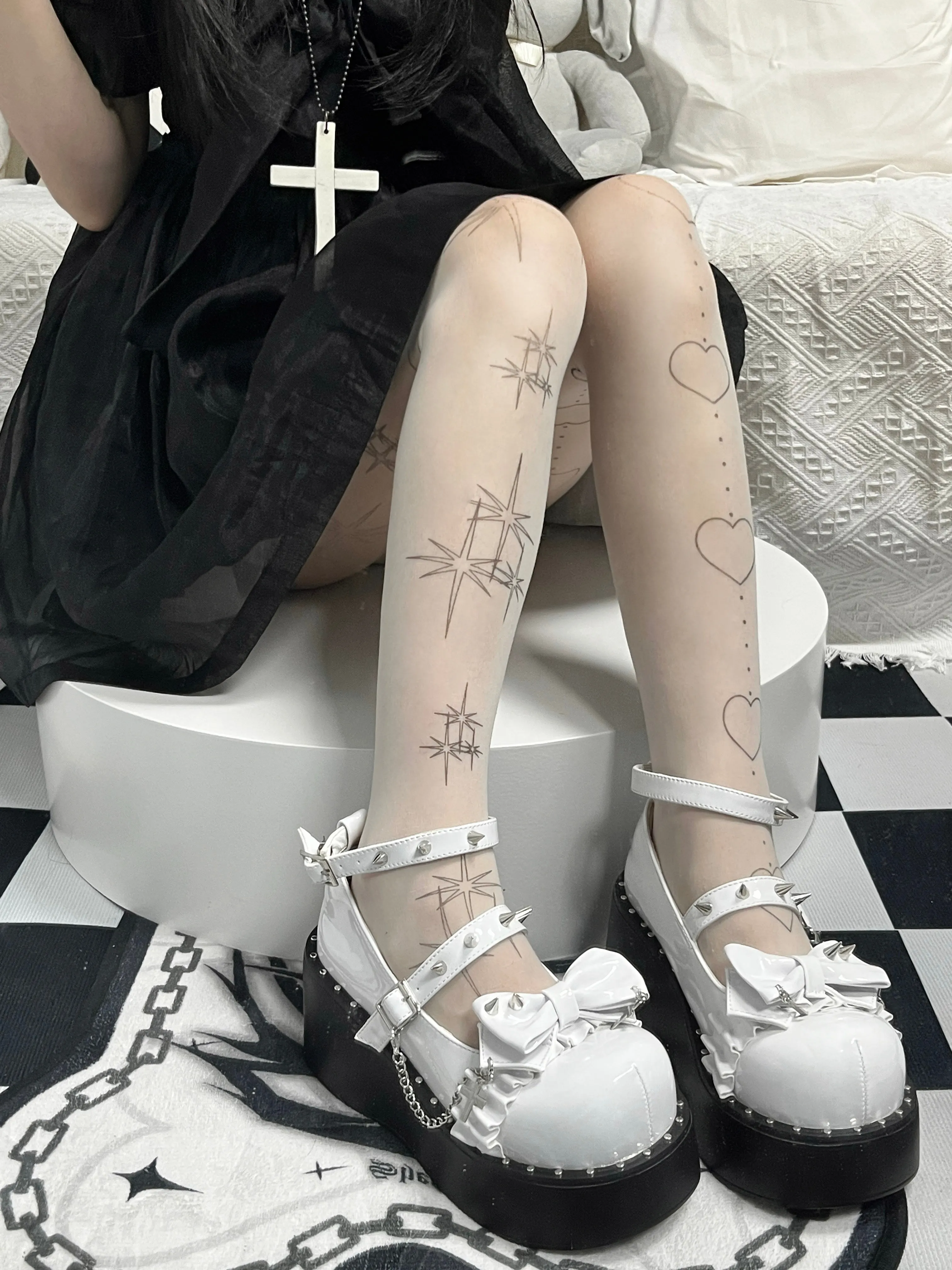 Y2k Lolita Platform Shoes UB99228